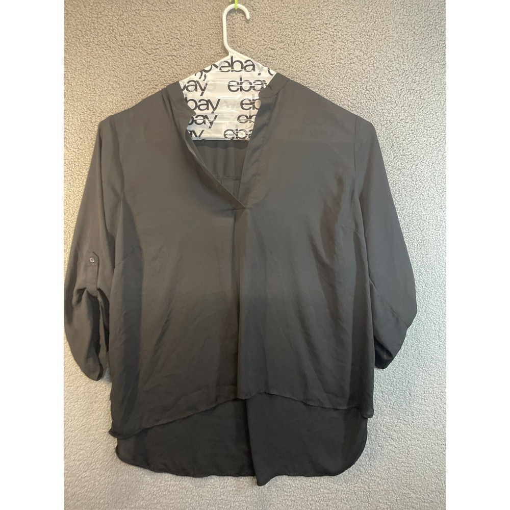 ITS Plus Size Black  Long‎ Sleeve Top, 3 X